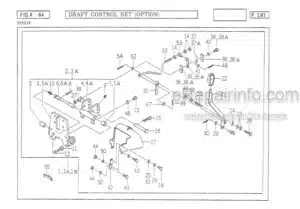 Photo 1 - Iseki TE3210 Parts Catalog Tractor 1500-098-034-10
