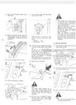 Photo 2 - Iseki TE4270 Operation Manual Tractor TE42OM85101500
