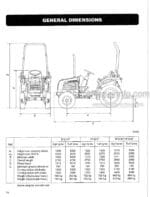 Photo 4 - Iseki TF317F TF321F TF325F TF330F Operation Manual Tractor 9711-03-300