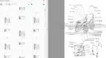 Photo 4 - Iseki TG5330 TG5390 Parts Catalog Tractor 1746-097-100-30