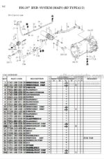 Photo 2 - Iseki TG5330 TG5390 Parts Catalog Tractor 1746-097-100-30