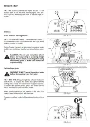Photo 1 - Iseki TG5390 TG5470 Operators Manual Tractor HST Assist System 0807-01-10