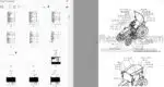 Photo 4 - Iseki TG6370G TG6490G Parts Catalog Tractor 1815-097-110-00