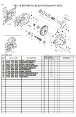 Photo 2 - Iseki TG6370G TG6490G Parts Catalog Tractor 1815-097-110-00