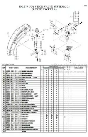 Photo 6 - Iseki TG5470 Parts Catalog Tractor 1748-097-100-20