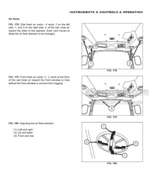 Photo 6 - Iseki TG5330 TG5390 TG5470 Operation Manual Tractor