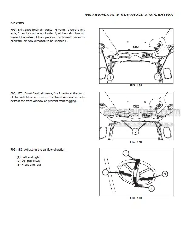 Photo 1 - Iseki TG6370 TG6400 TG6490 TG6620 TG6670 Operators Manual Tractor 1815-912-103-1E-EN