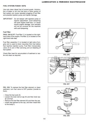 Photo 6 - Iseki TG6370 TG6400 TG6490 TG6620 TG6670 Operators Manual Tractor 1815-912-103-1E-EN