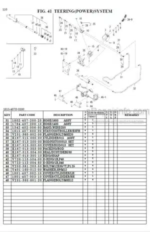 Photo 2 - Iseki TG6407 Parts Catalog Tractor 1815-097-130-0A