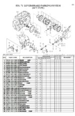 Photo 2 - Iseki TG6675 TG6675H TG6625H Parts Catalog Tractor