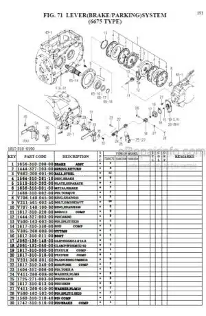Photo 10 - Iseki TG6675 TG6675H TG6625H Parts Catalog Tractor