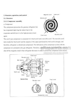 Photo 5 - Iseki TG5390 TG5470 Operators Manual Tractor HST Assist System 0807-01-10