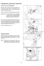 Photo 2 - Iseki TH4295F3 To TH4365FH3 Operators Manual Tractor 1772-912-102-0