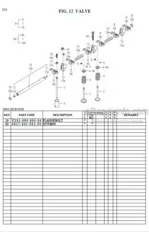 Photo 7 - Iseki TH4295 TH4335 TH4365 Parts Catalog Tractor 1772-097-100-3E