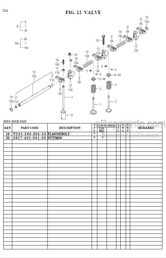 Photo 1 - Iseki TH4295 TH4335 TH4365 Parts Catalog Tractor 1772-097-100-3E