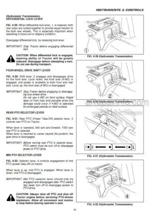 Photo 10 - Iseki TH4330 TH4290 TH4260 Operators Manual Tractor