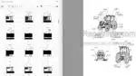 Photo 3 - Iseki TJ75E Parts Catalog Tractor 1781-097-100-00