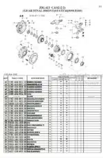 Photo 2 - Iseki TJA8080 TJA8090 TJA8100 Parts Catalog Tractor