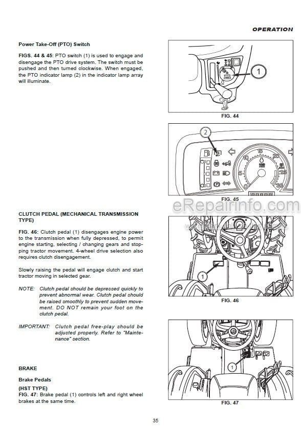 Photo 1 - Iseki TLE3410 Operators Manual Tractor 1834-912-103-1A