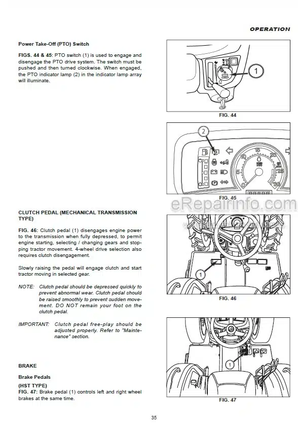 Photo 1 - Iseki TLE3410 Operators Manual Tractor 1834-912-103-1A