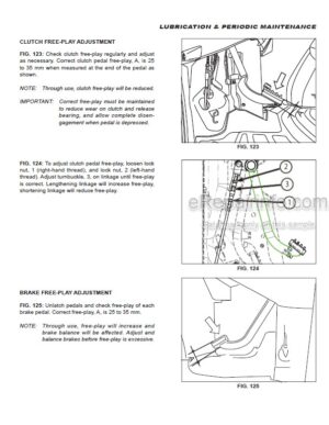Photo 5 - Iseki TLE4550 Operators Manual Tractor 1833-912-102-0