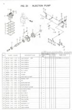 Photo 2 - Iseki TM215H TM217H Parts Catalog Tractor 1683-097-110-00