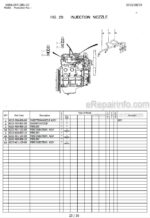 Photo 4 - Iseki TM223H Parts Catalog Tractor Engine 6004-097-200-10
