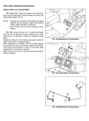 Photo 2 - Iseki TM3160 TM3200 TM3240 Operation Manual Tractor 0312-01-300