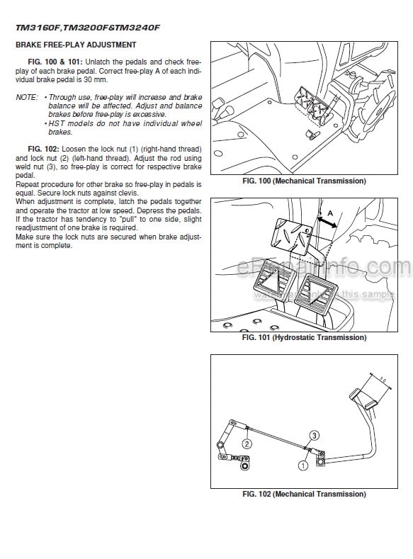 Photo 1 - Iseki TM3160 TM3200 TM3240 Operation Manual Tractor 0312-01-300