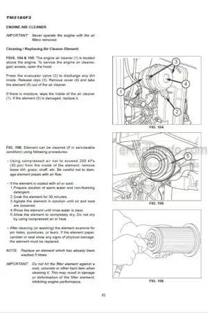 Photo 5 - Iseki TM3187F Operators Manual Tractor 1776-912-103-1A