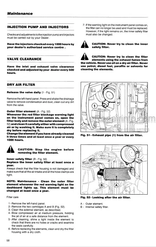 Photo 1 - Iseki TR63 Operation Manual Tractor