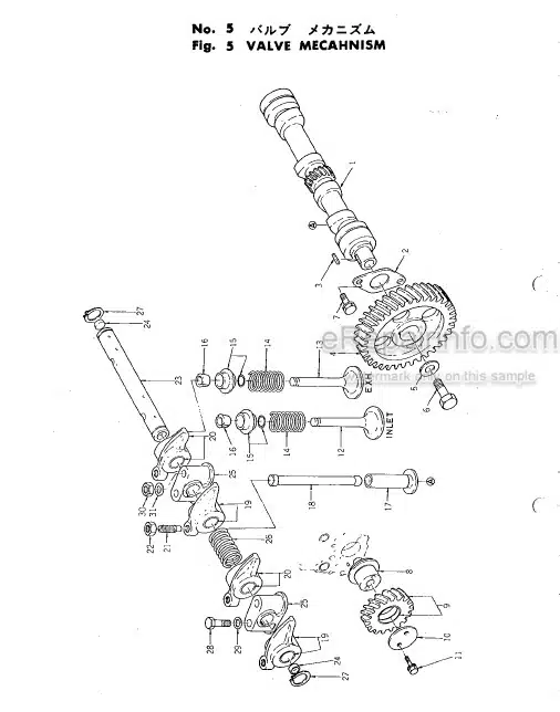 Photo 1 - Iseki TS1610GL TS1610GLF TS1910GL TS1910GLF Parts Catalog Tractor 1400-099-0140-0