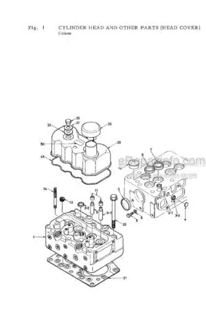 Photo 5 - Iseki TS2220 Parts Catalog Tractor