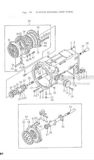 Photo 12 - Iseki TS4510 Parts Catalog Tractor 1400-098-001-70