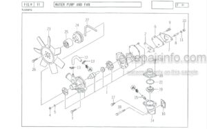 Photo 11 - Iseki TU318F Parts Catalog Tractor 1602-098-100-00
