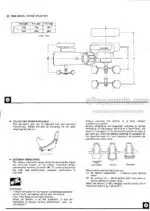 Photo 2 - Iseki TX1000 TX1300 TX1500 Operators Manual Tractor
