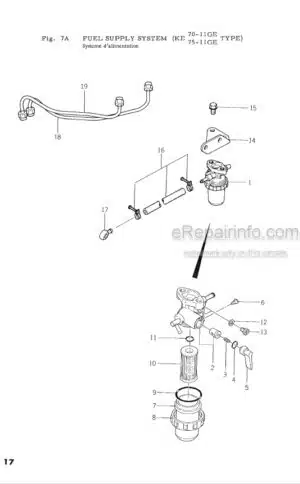 Photo 8 - Iseki TX1300 TX1500 Parts Catalog Tractor