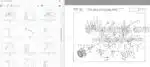 Photo 3 - Iseki TX2160F-E41P Parts Catalog Tractor 1435-098-100-00