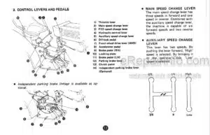 Photo 6 - Iseki TX1000 TX1300 TX1500 Operators Manual Tractor
