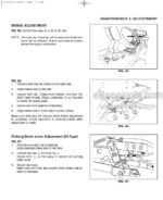 Photo 2 - Iseki TXG23 Operation Manual Tractor 0303-01-300