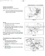 Photo 2 - Iseki TXG23 Operation Manual Tractor 0303-01-300
