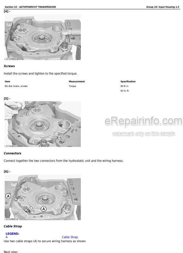 Photo 1 - John Deere 7130 7230 Premium Repair Manual Tractor TM400119
