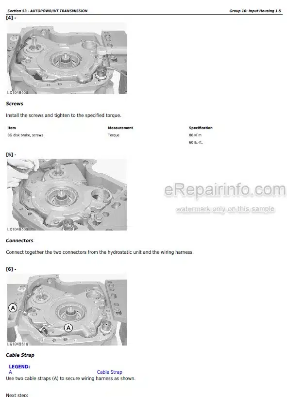 Photo 1 - John Deere 7130 7230 Premium Repair Manual Tractor TM400119