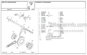 Photo 3 - McCormick B Max 105 Parts Catalog Tractor