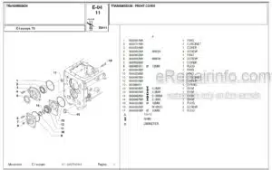 Photo 6 - McCormick C-L60 Parts Catalog Tractor