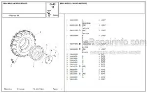 Photo 6 - McCormick C-L70 Parts Catalog Tractor