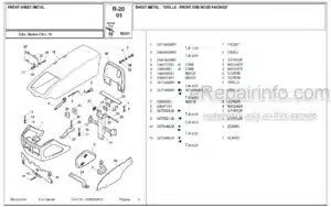 Photo 2 - McCormick CX L75 Parts Catalog Tractor