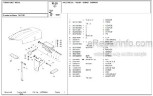 Photo 11 - McCormick F60F Parts Catalog Tractor