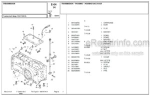 Photo 6 - McCormick F85F Parts Catalog Tractor