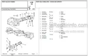 Photo 5 - McCormick F100 Parts Catalog Tractor